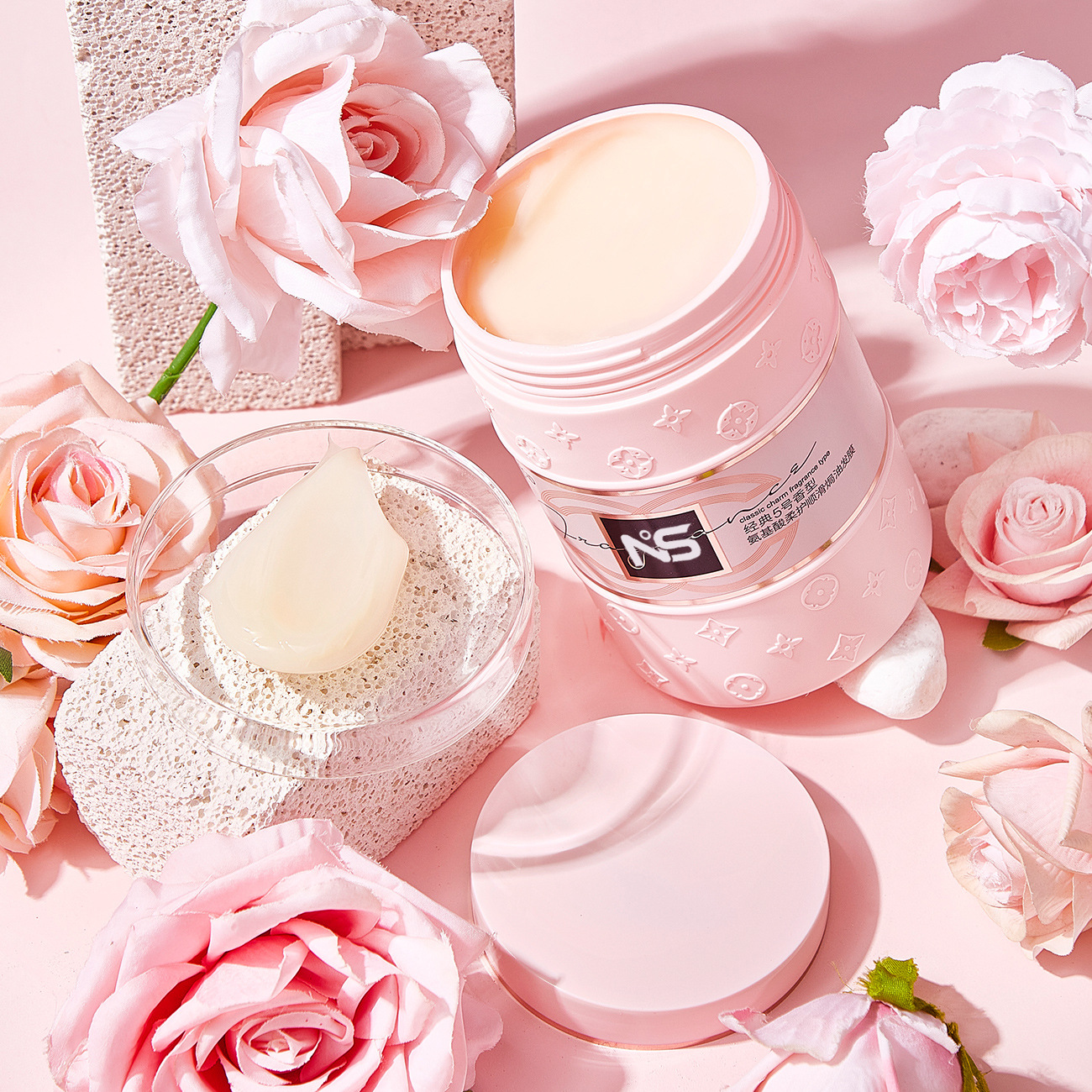 Jiao Bei Shi amino acid fragrance shampoo oil control fluffy fragrance hair conditioner shampoo hair treatment cream wash and care suit