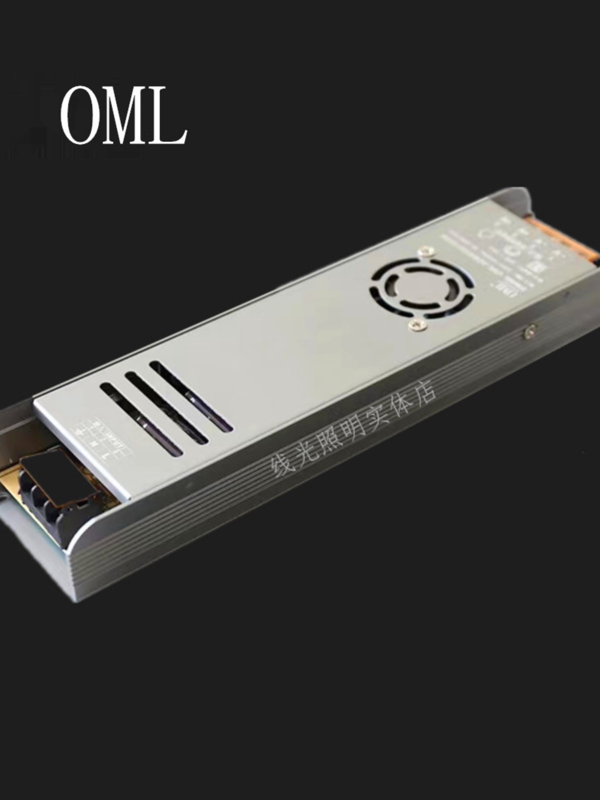 Oml Auman светодиодный источник питания с подсветкой и логотипом 12V24V трансформатор