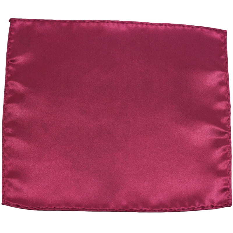 Suit Business Men's Pocket Scarf Solid Color Bright Square Scarf Fashion British Style Yanhui Dress Handkerchief Black White Red Purple