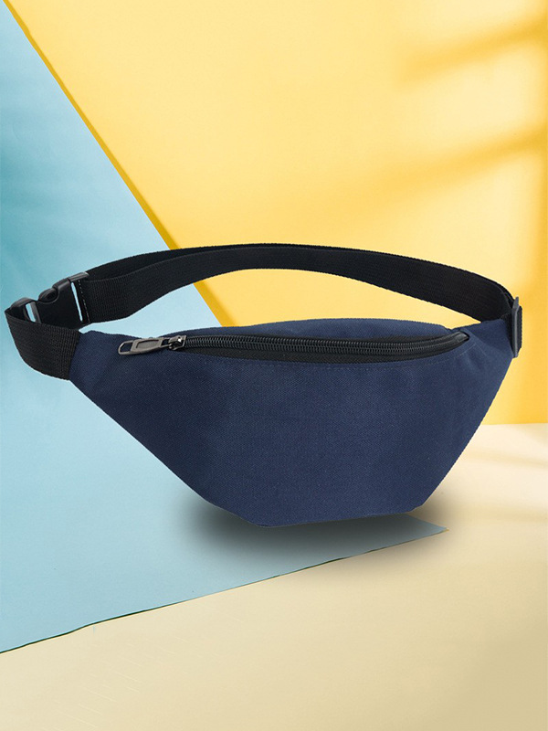 Men's and women's sports waist bag chest bag ladies multi-functional change mobile phone bag business wallet shoulder messenger bag wholesale