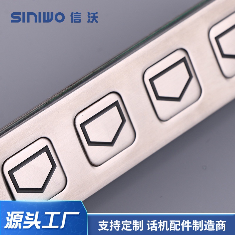 Supply 4 Digit Stainless Steel Industrial Metal Keyboard Embedded Bank Atm Machine Access Control System Digital Keyboard