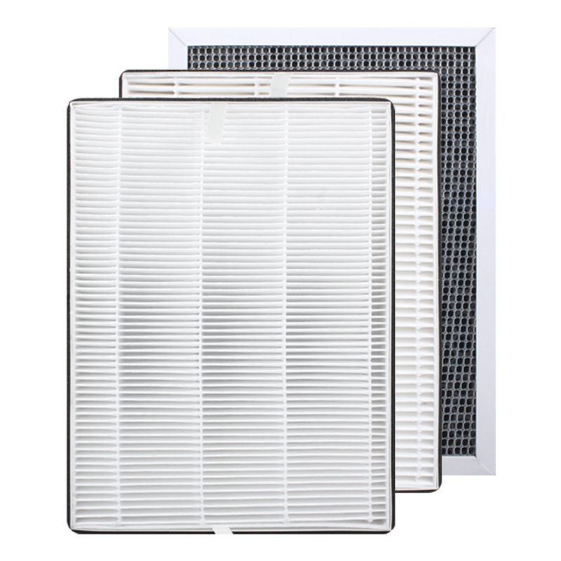 Customized air purifier filter element antibacterial and antiviral HEPA high-efficiency crbox fresh air activated carbon filter