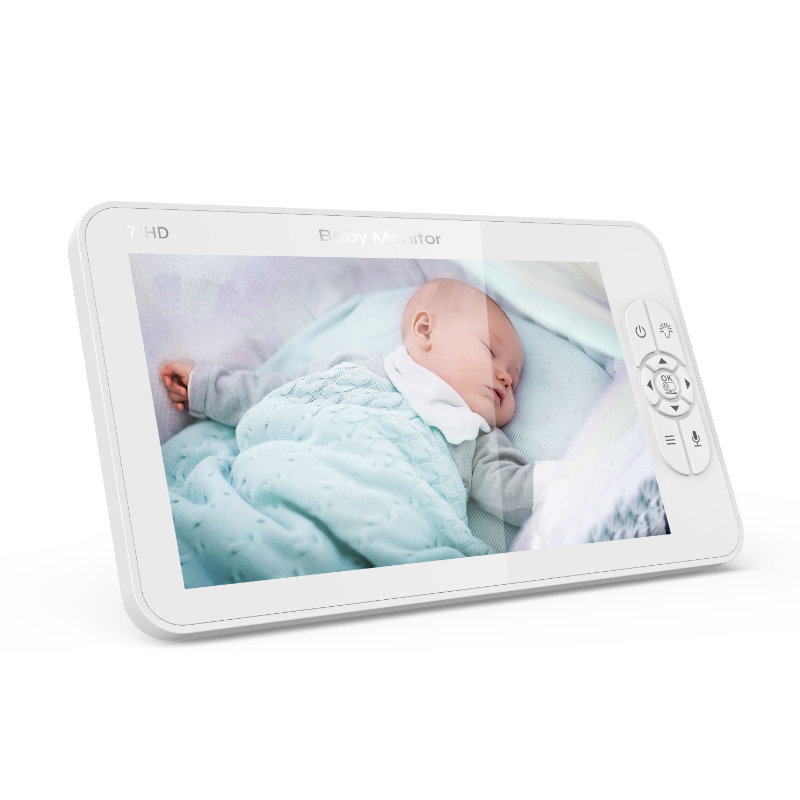 Songhan Solution 7inch Pan-Tilt Baby Monitor Caregiver Monitor Babymonitor Factory Visual Night Vision