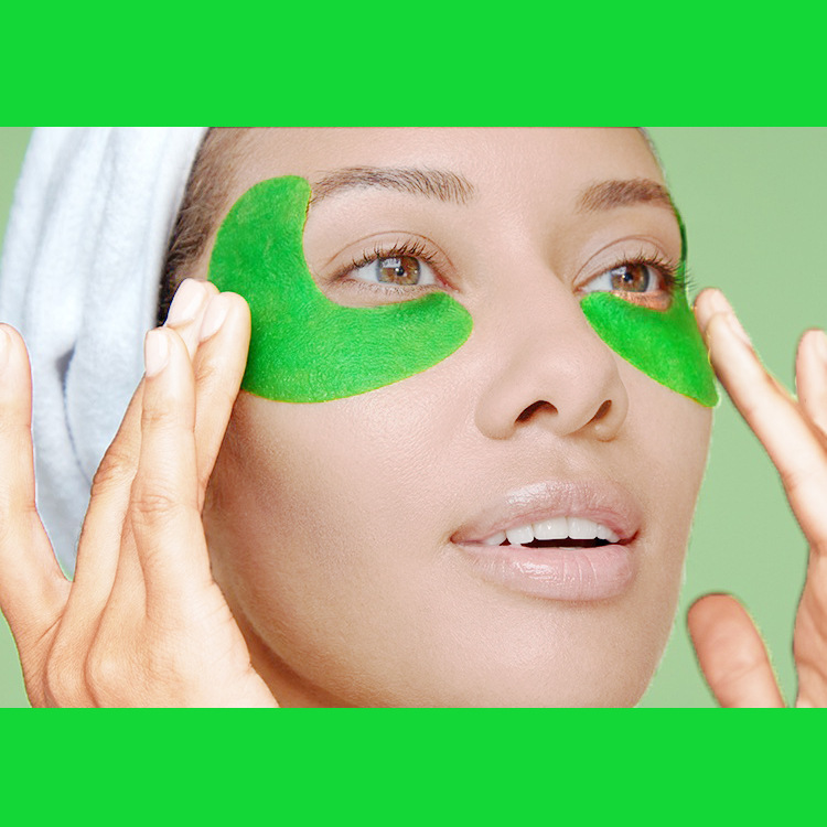 Green Eye Mask, Small Green Mask, Pure Cotton Eye Mask, Easy to Apply, Eye-Catching, Manufacturer Sales, Stable Quality