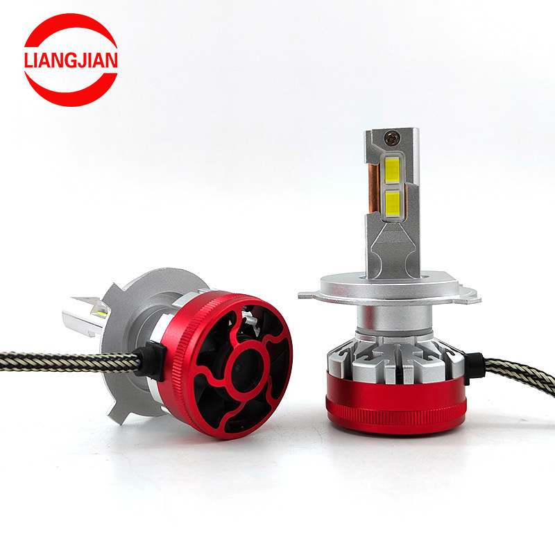 Liangsee manufacturer V45ProH4 H7 car led headlight laser six-core integrated car led headlight
