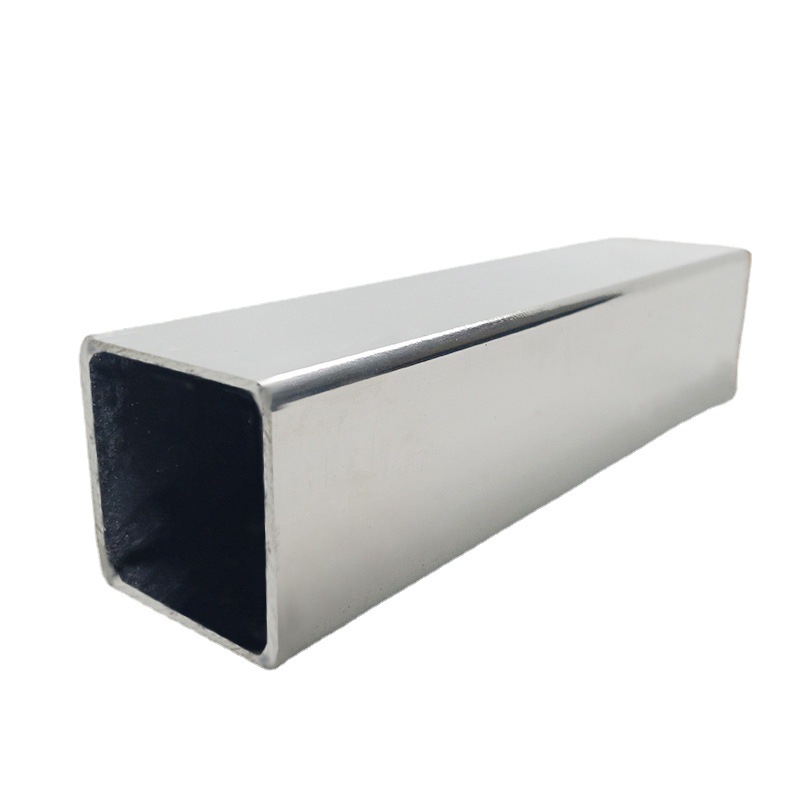 316L Brushed Stainless Steel Rectangular Tube 201 Decorative Tube National Standard Industrial 304 Flat Tube In-Stock Bending