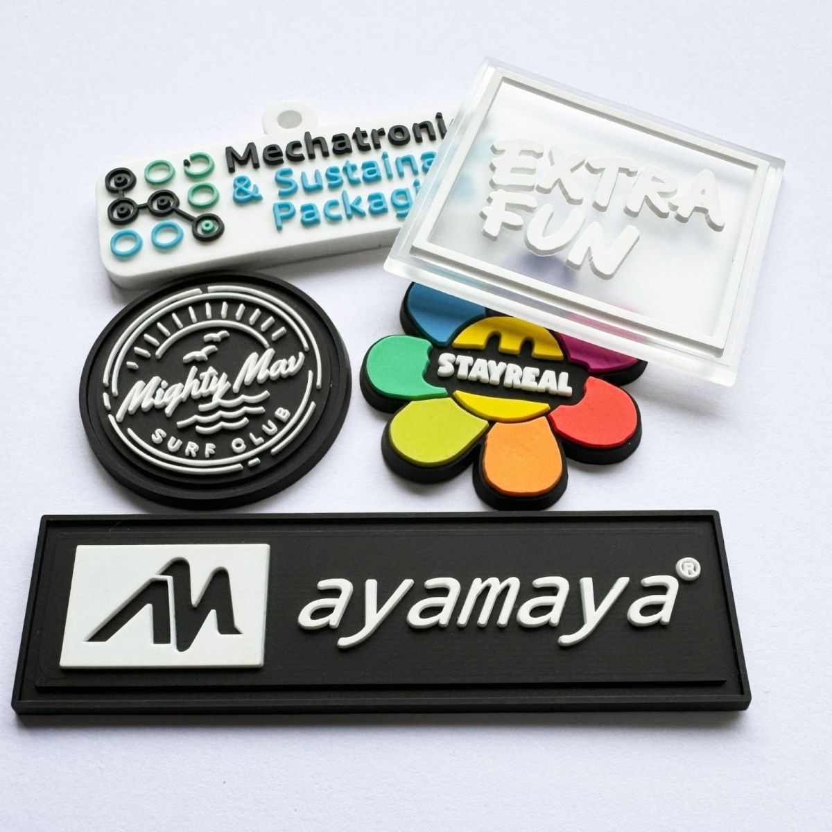 Pvc Drip Glue Label, Stereo Rubber Label, Luggage Silicone Badge, Logo Soft Glue Label, High Quality