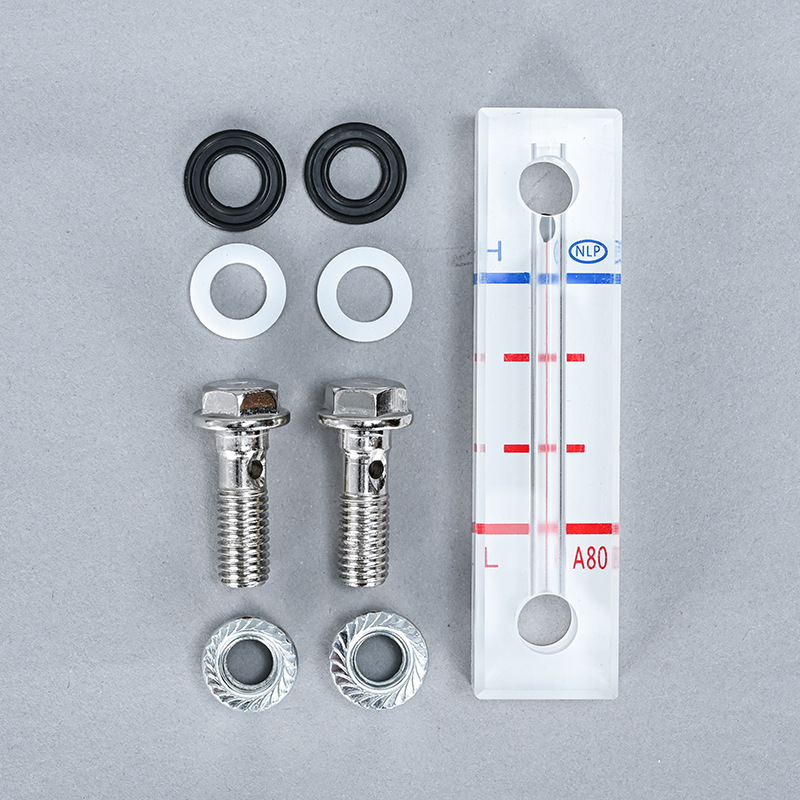 Acrylic mirror level gauge medical equipment simple and durable corrosion-resistant durable A oil level gauge