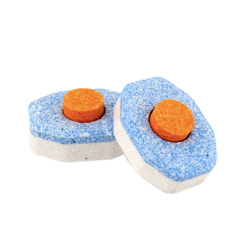 Source Manufacturer's Octagonal Heart-Shaped Dishwasher Special Tablets, Low-Foaming, Easy-To-Dissolve, Three-In-One Powerful Oil Stain Removal and Brightening Tablets