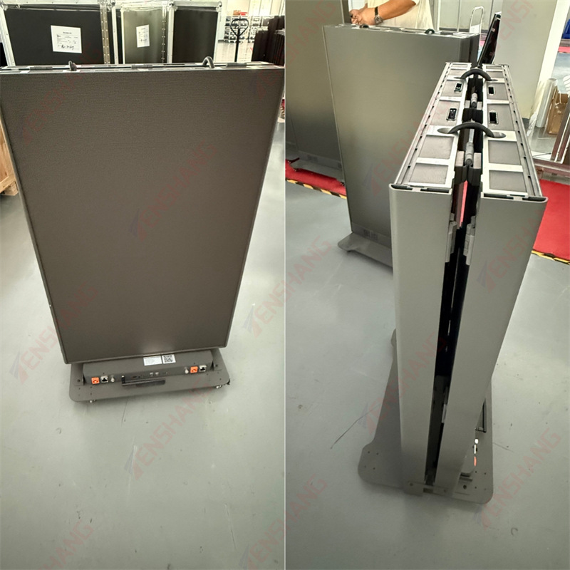 Wholesale Customized Hd Mobile Convenient Seamless Splicing Led Display Foldable Electronic Digital Led Poster Screen