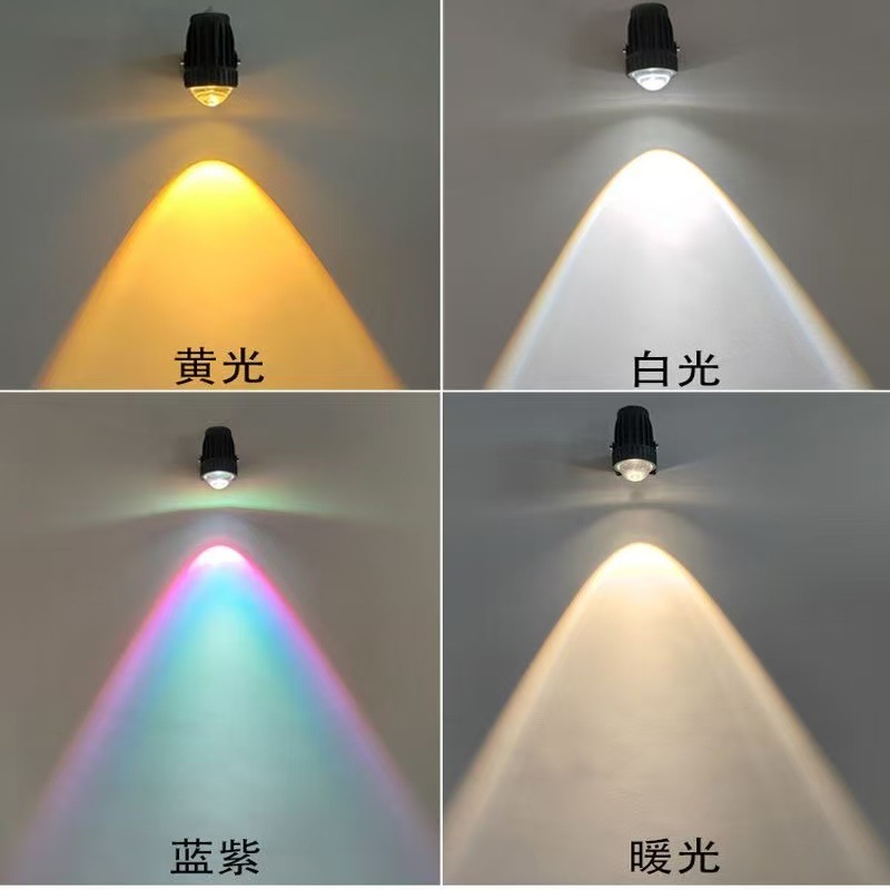 Waterproof Spotlight, Strong Light, Sun Protection and Rain Protection, Outdoor Light, Bathroom Wall Special, Internet Celebrity Foyer Balcony Lighting Column, Countryside