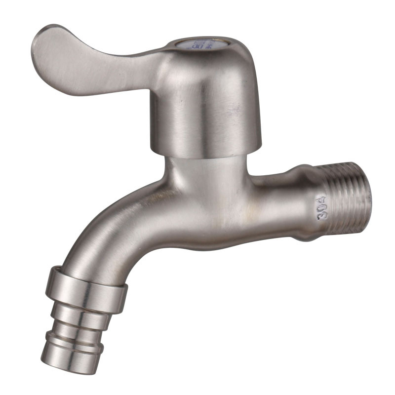 304 stainless steel washing machine faucet sharp mouth quick opening nozzle single cold mop pool net mouth faucet manufacturers wholesale