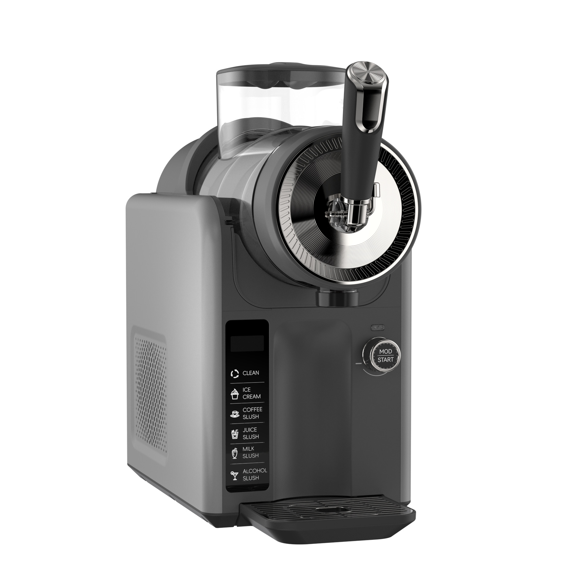 Customized cross-border snow melting machine multifunctional automatic cleaning small household beverage smoothie machine milkshake ice cream machine