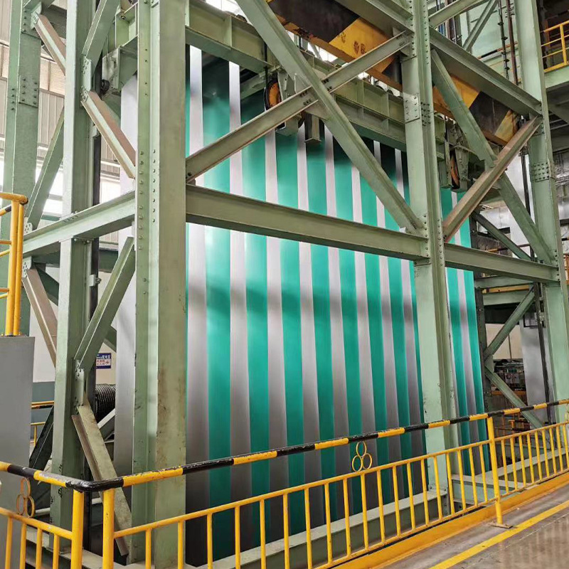 55% Aluminum-Zinc Alloy Steel Coil Galvanized Sheet Processing Hot-Dip Galvanized Coil Galvanized Iron Sheet Silicon-Zinc Layer Steel Al Hard High Strength