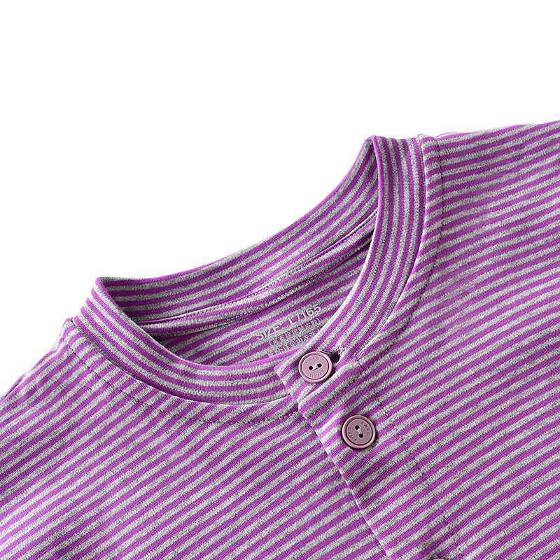 Autumn Cotton Thermal Underwear Set for Women, Cardigan Base Layer, Plus Size, Warm Button-Down Underwear for Middle-Aged and Elderly Mothers, All-Cotton Sweater