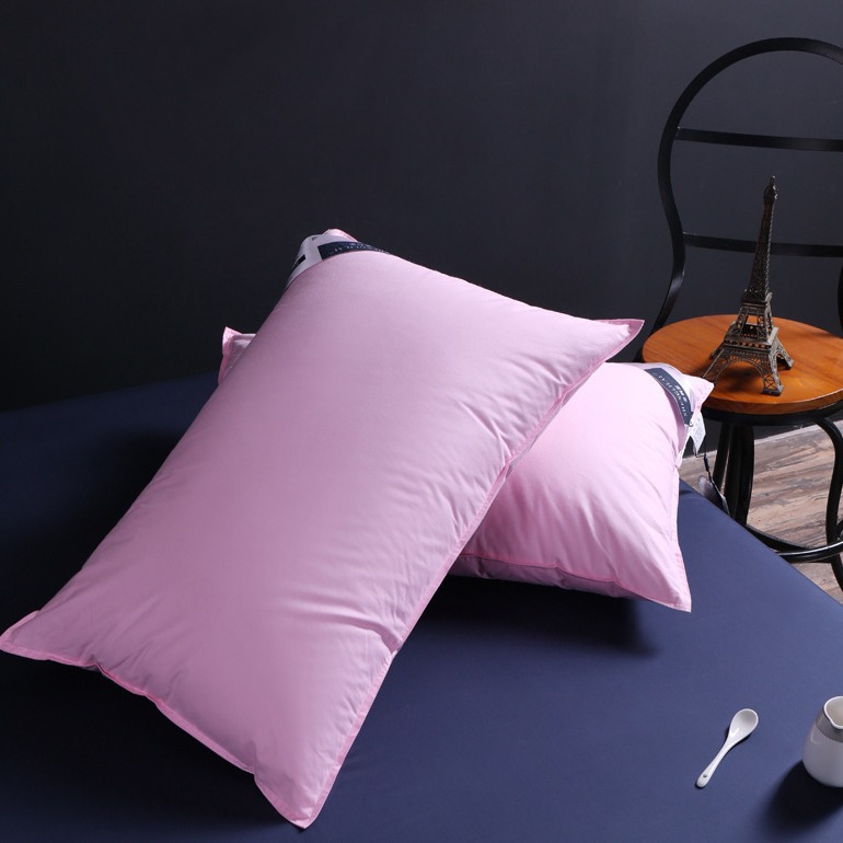 Cotton down pillow 95 White Goose Down duck down pillow core five-star hotel special cotton pillow wholesale