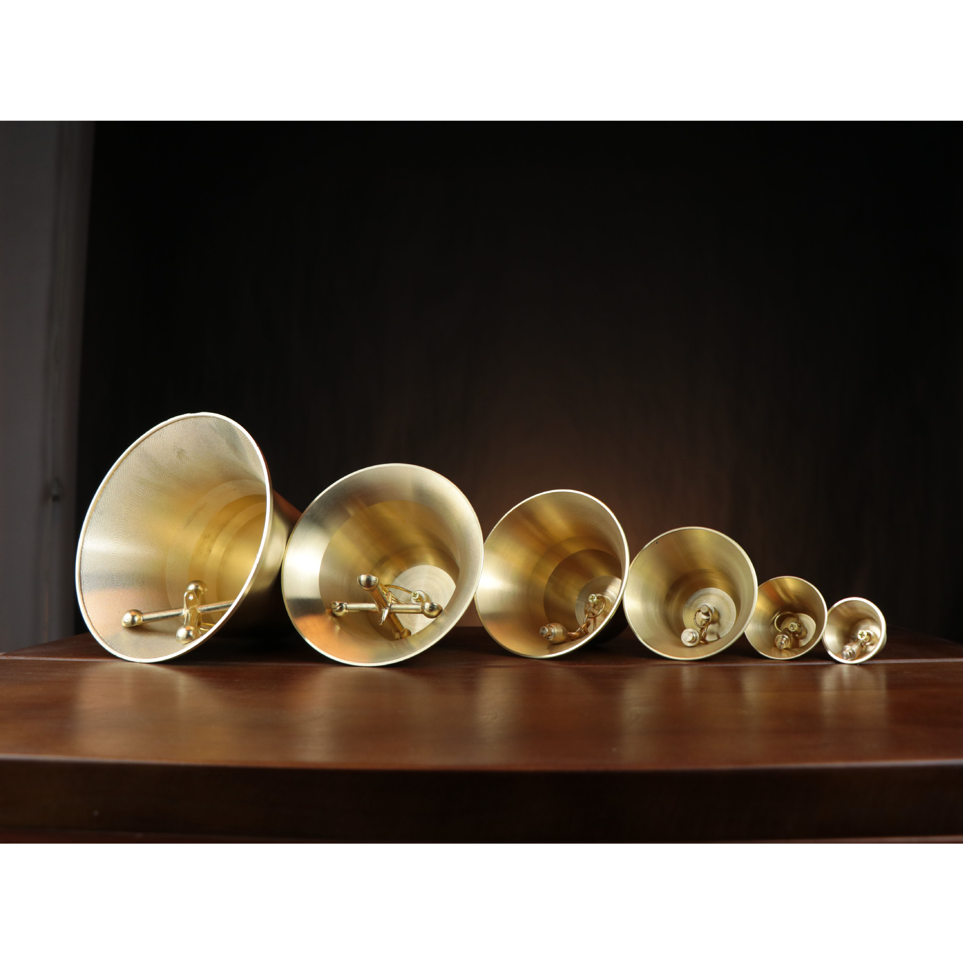 Copper Bell, Copper Bell Ornament, Copper Bell, Large and Small Door-To-Door Sound, Oversized Home Wind Chime Pendant, Bell