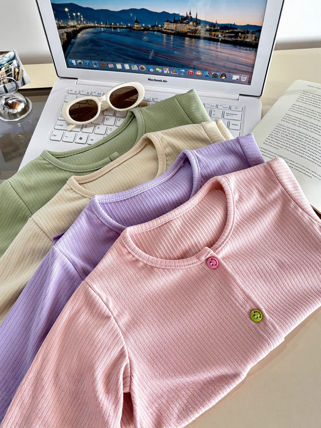 Baby Autum Clothes, Korean Style Sweet Knitwears, Girls' Cute Winter Bottoming Shirts, Tops, Stylish Lace Jackets