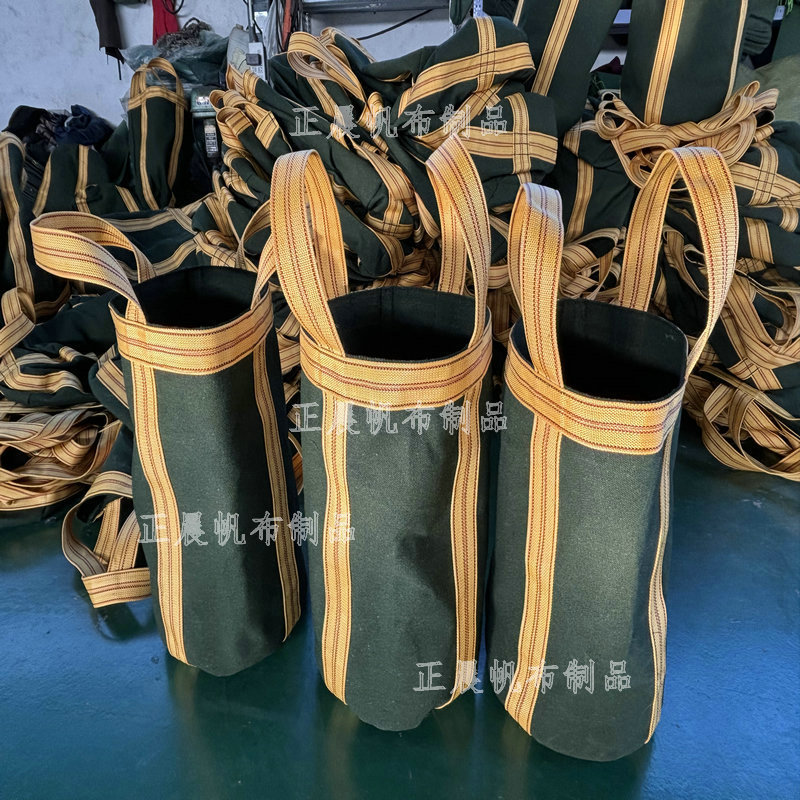 Canvas Ton Bag High-Altitude Hanging Bag Collection Bag Construction Site Construction Transport Hoisting Thickeneded Canvas Ton Bag Ton Bag