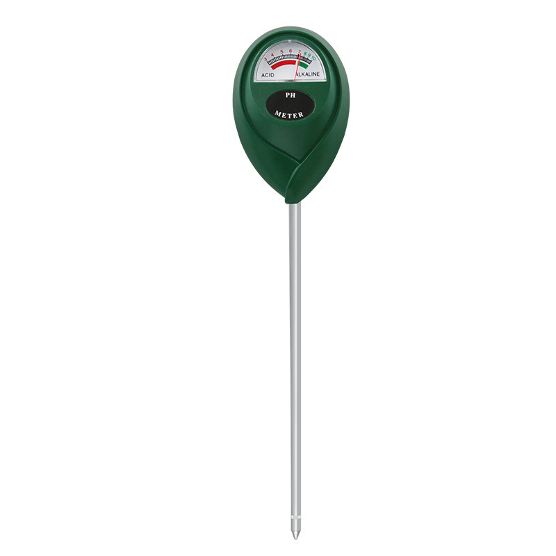 One-in-one soil detector PH pH tester plug and play round head single needle soil pH meter