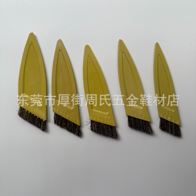 Shoe Upper Glue Brush, Angled Brush, Shoe Factory Row Brush, Glue Brush, Powder Glue Brush, Horseshoe Hair Cleaning Brush, Glue Application Brush
