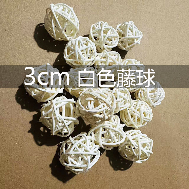 Оптовая продажа 3см белого такравного шара, безогневая ароматерапия, ручная работа, украшения для фото, аромат
