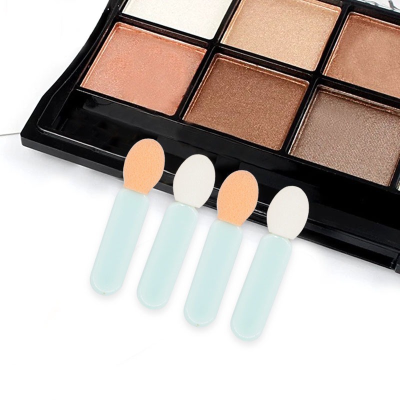Macaron Color Single Head Latex Sponge Eyeshadow Stick Portable Sponge Eyeshadow Brush Eye Beauty Makeup Tools Wholesale