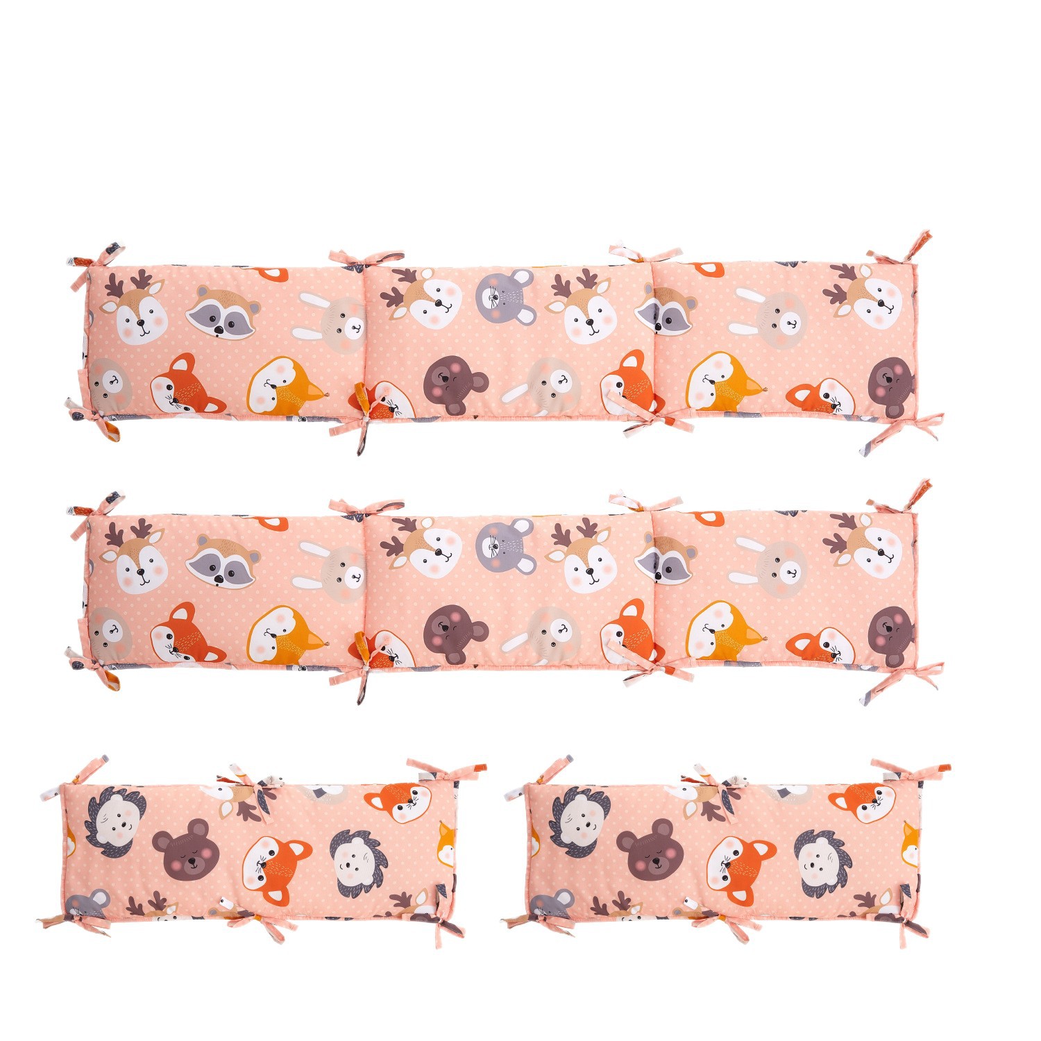 Foreign Trade Crib Bumper Amazon Anti-Collision Bed Bumper Christmas Reindeer Children's Anti-Bump Fence Cross-Border Bedding Export