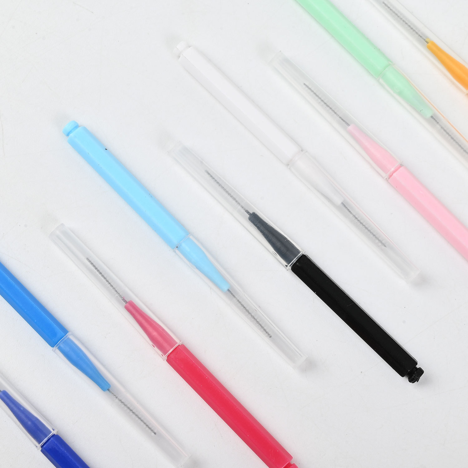 Linear interdental brush interdental brush interdental brush correction teeth deep cleaning brush oral care does not hurt teeth wholesale