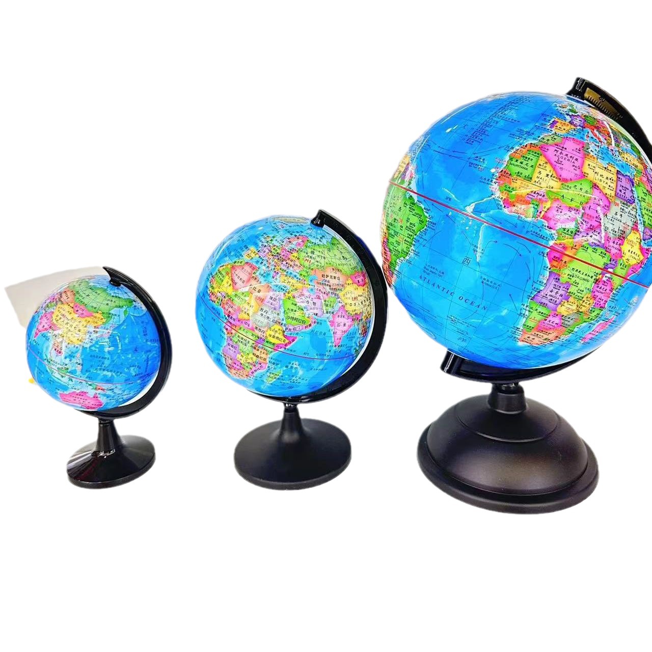 High-Definition Globe for Students in Chinese and English Geography, Domestic and Foreign Trade Science and Education Equipment, Home Ornaments, Gifts, Teaching Globe