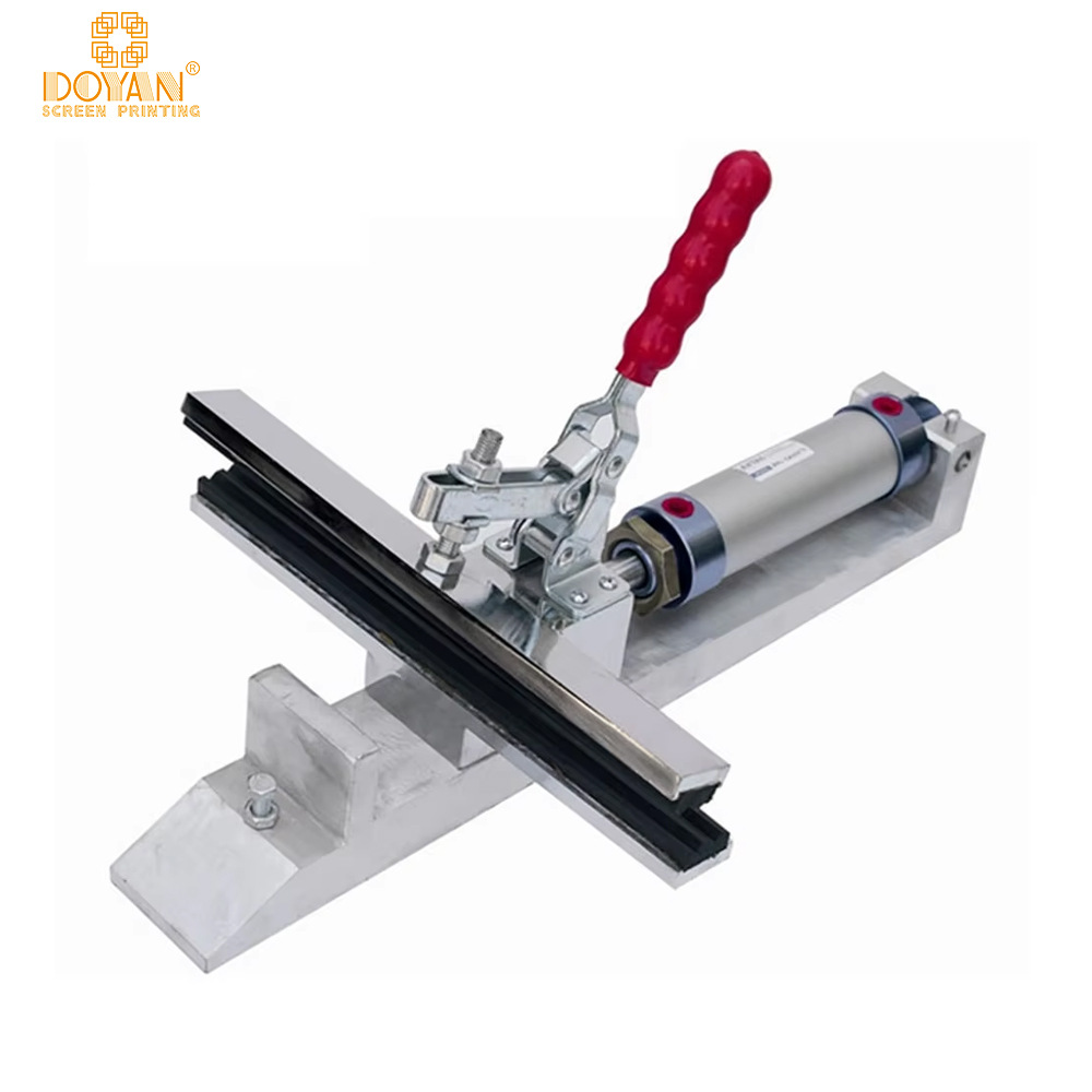 Duyang Screen Printing Stretch Mesh Head Pneumatic Mesh Puller Mesh Pulling Machine Pneumatic Mesh Clamp