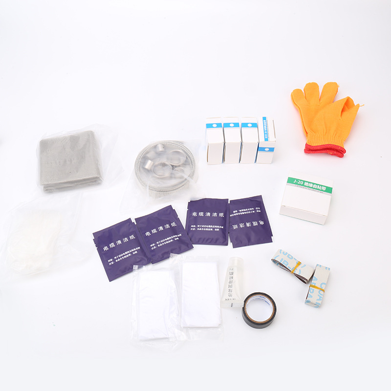 Customized 10kv Heat Shrinkable Intermediate Heat Shrinkable intermediate joint single core cable Heat Shrinkable accessory two core three core four core