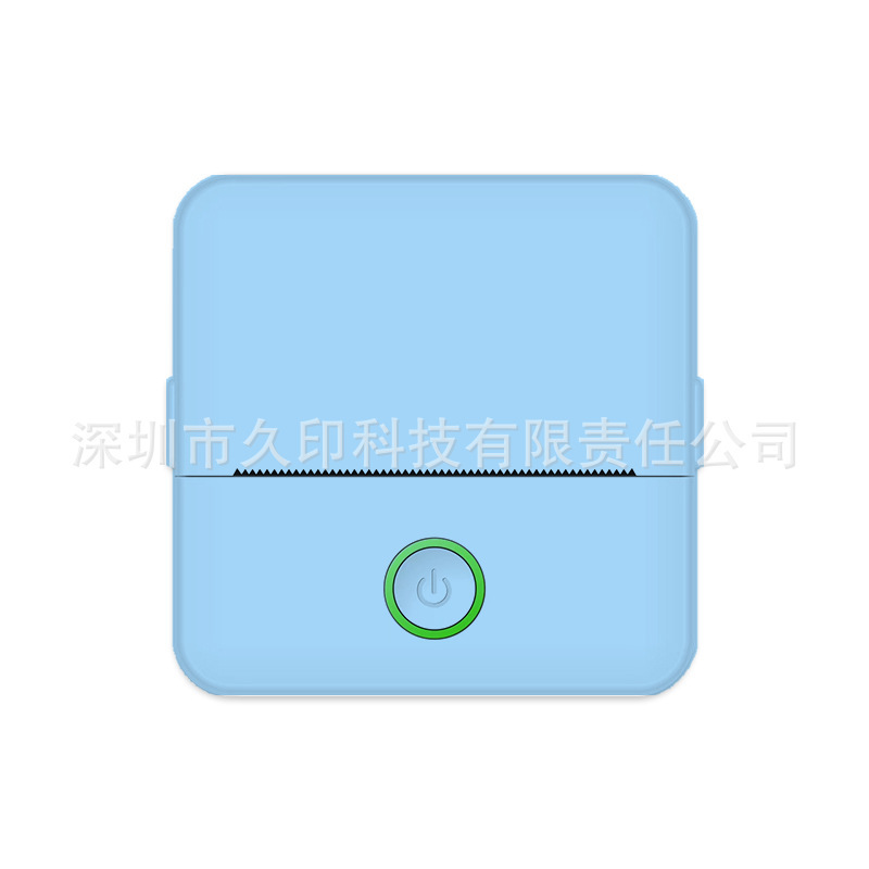 Cross-Border Mini Printer Portable Pocket Error Label Can Be Connected to Bluetooth Thermal Printer to Take Pictures and Print Without Ink