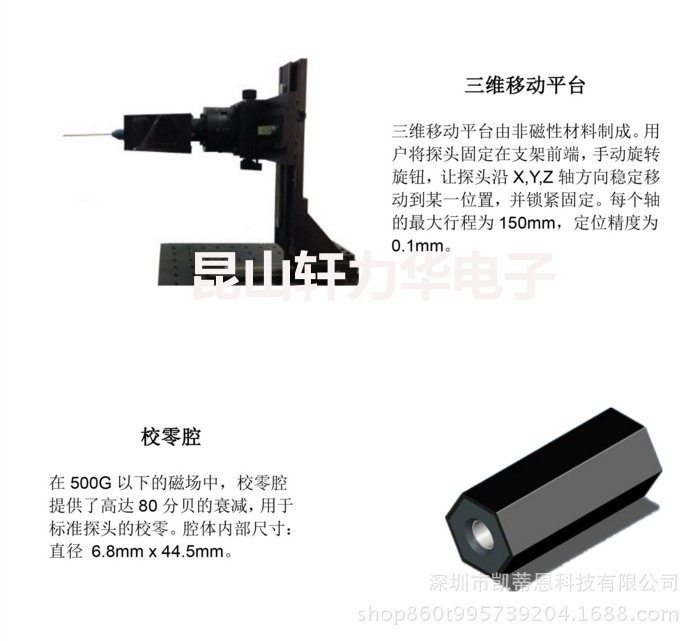 German Coyle G91 Gauss Meter Handheld Weak Magnetic Field Gauss Meter Micromagnetic Test Gauss Meter