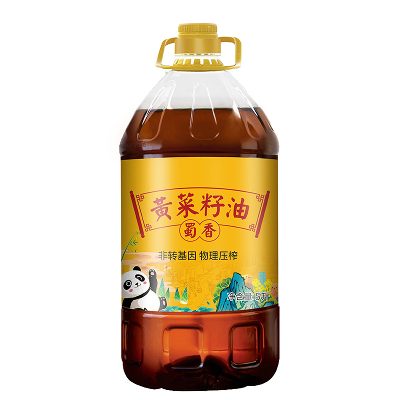 Zonglong Ароматное рапсовое масло 5L, не-ГМО, оптовая продажа