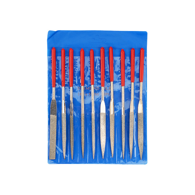 Factory Direct Supply Diamond File Aluminum Plate File Handmade DIY Tool Model File Burr Grinding File