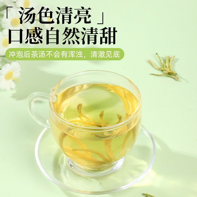 Hand-Picked Honeysuckle Wholesale Authentic Fengqiu with Velvet and No Impurities Dried Flowers in Bulk High-Quality Honeysuckle Wholesale