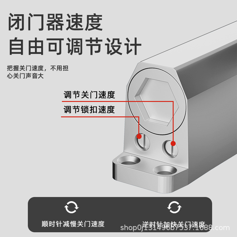 Fire door closer Fire door automatic hydraulic door closer sliding door unit door buffer mute door closer