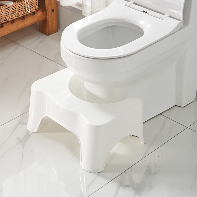 Большая утолщенная подставка для ног для взрослых, домашний туалетный табурет, стул для ванной, пластиковая подставка для мытья лица и чистки зубов