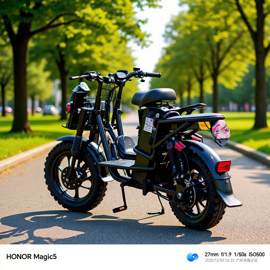 12inch Minako Princess Ylang Lithium Battery Electric Bicycle Long Range Electric Moped Electric Motorcycle