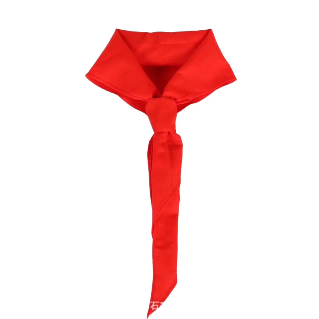 Red scarf wholesale primary school students 1.2 meters thick cotton large students universal standard national standard red scarf
