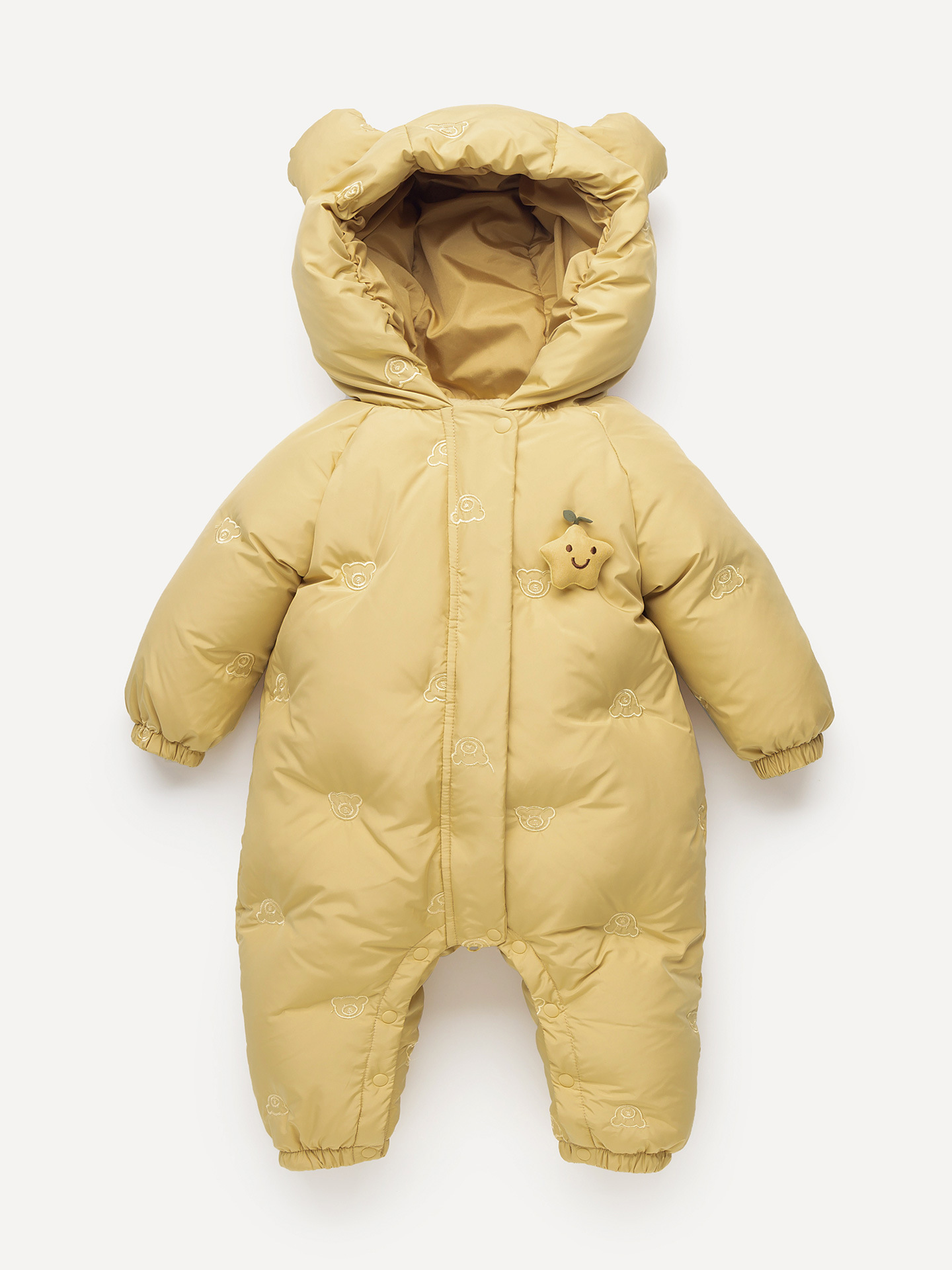 New Baby down Jacket Jumpsuit for Men and Women, Baby down Outing Clothing, Infant Crawling Clothing, Ski Jumpsuit, Winter