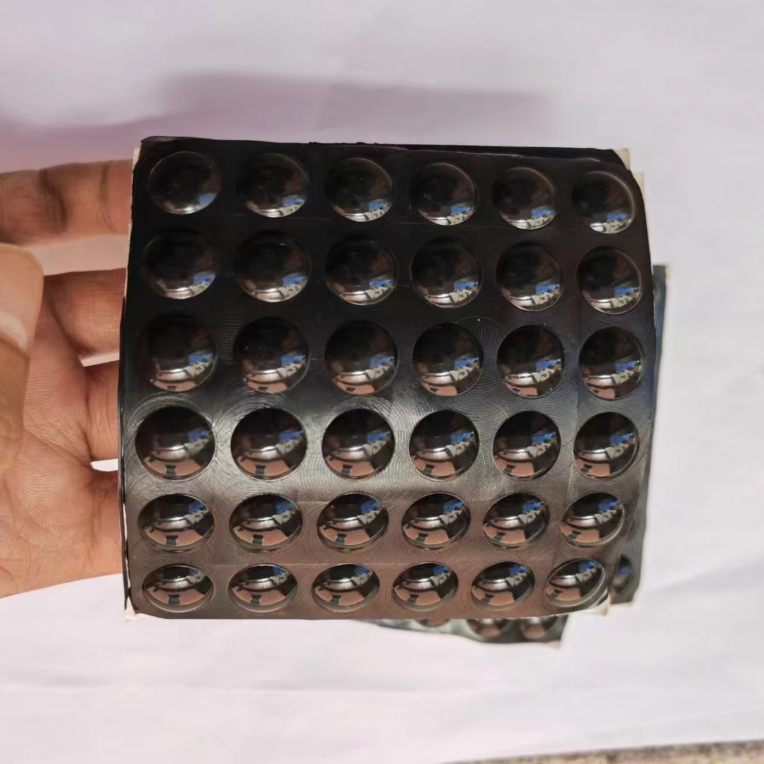 Factory wholesale black hemisphere silicone foot pad electrical desk and chair door handle non-slip anti-collision silicone pad large favorably