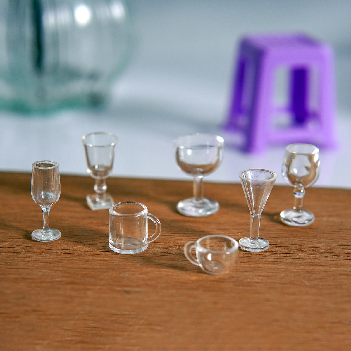 1:12 Мини кубок кукольный домик кухонная утварь контейнер миниатюрная еда игра чашка мини бокал красного вина маленькая чаша