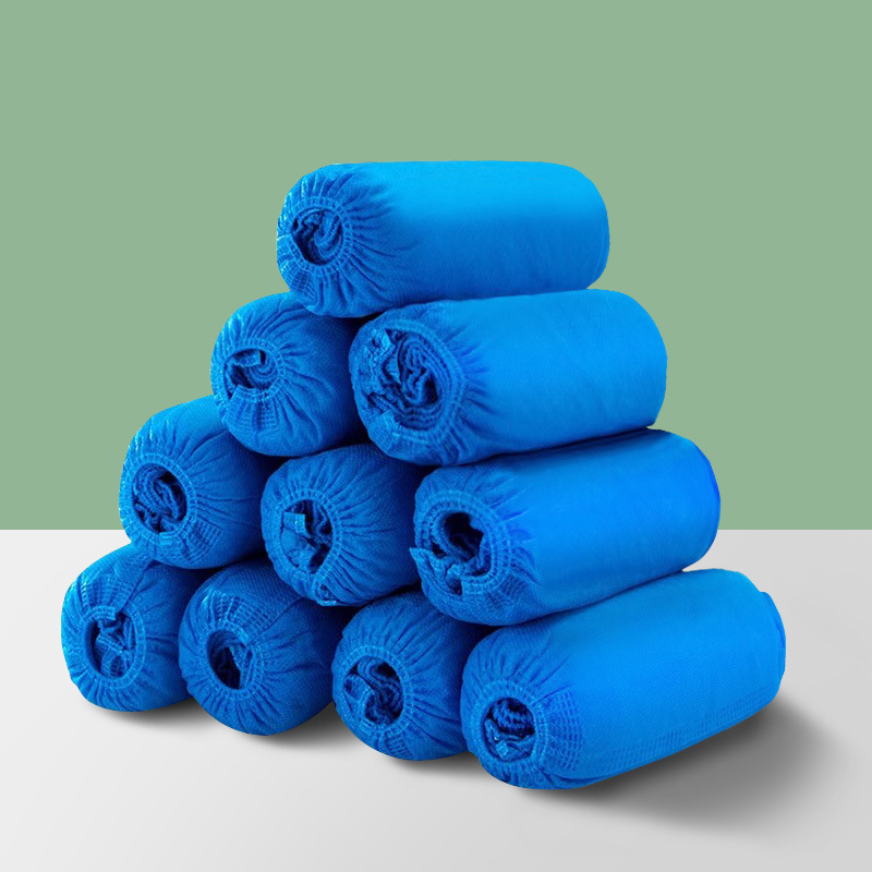 Disposable Non-Woven Shoe Covers, Wear-Resistant, Non-Slip, Hospitality, Household Indoor Dust-Proof Shoe Covers, Computer Room Dust-Free Workshop Foot Covers