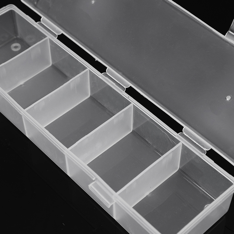 100 pieces chips box transparent acrylic chips rack Texas poker chips special token storage box