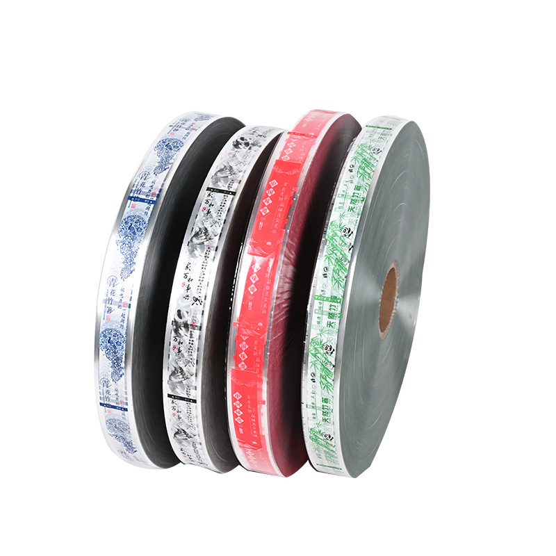 Disposable chopsticks packaging film wholesale printable OPP chopsticks film natural bamboo chopsticks chopsticks packaging film manufacturers