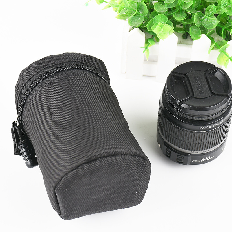 SLR Camera Lens Bag Lens Bag Thickened Shockproof Lens Tube Protective Cover Lens Protective Bag Lens Storage Bag