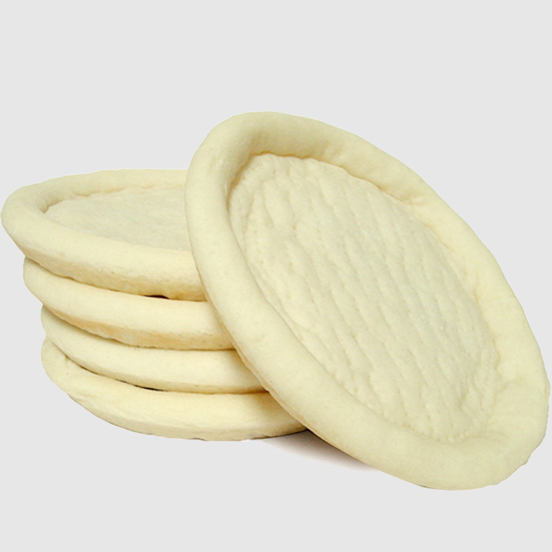 Pizza Crust Freshly Made and Sold Handmade Pizza Ingredients 6 Inches 8inch 9inch Pizza Dough Baked Pizza Crust Semi-Finished Product