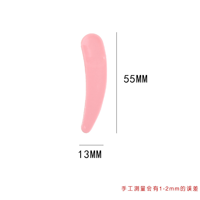 Eye cream spoon Crescent spoon small spoon small spoon mask stick spoon facial cream spoon cosmetic packing tool